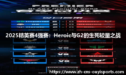 2025精英赛4强赛：Heroic与G2的生死较量之战